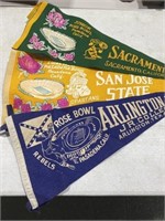 Rose Bowl Pennants Souvenir San Jose State