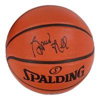 Autographed Spud Webb NBA Basketball