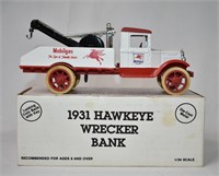 ERTL 1931 Hawkeye Diecast Wrecker Bank 1:34