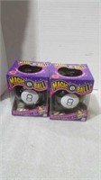 2 Magic 8 Ball Fortune Telling Novelty Toy