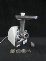 SUNMILE MEAT GRINDER W 5 ATTACHMENTS