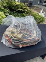 Huge pile of different extension cords