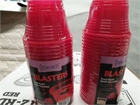 3 Boxes Blaster ea 20pks Plastic Two Part Shot Cup