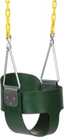 Full Bucket Toddler Swing  Green  Assembled