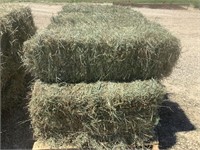 10 Square Bales of 3rd Crop Grass
