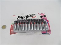 36 batteries AA Energizer Max