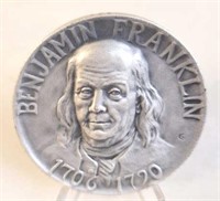 Ben Franklin Great American Silver Medal