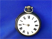 Early 19th C Pair Case Sterling Pocketwatch