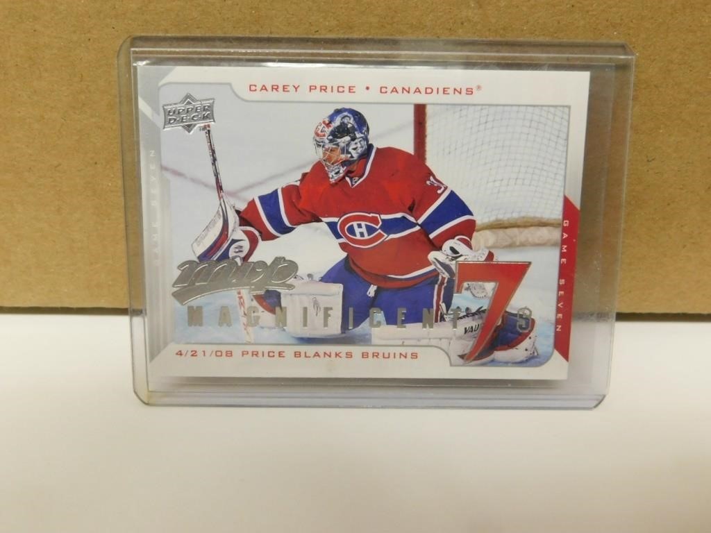 2008-09 Magnificent 7 Carey Price #M7CP Card