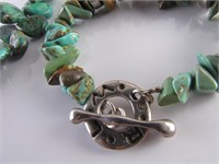 Turquoise Necklace and Bracelets, Robert L. Morris