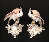 Royal Crown Derby Porcelain Bird Figurines