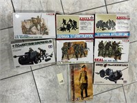 8 Military Model Kits