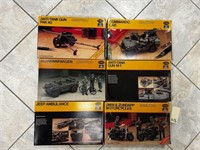 6 Military Model Kits