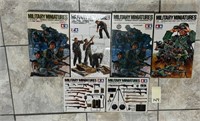 6 Military Miniature Model Kits