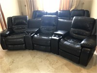 3 Cheers Brand Electric Reclining theater Seats