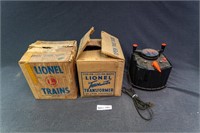 3 Lionel KW transformers - 2 have original boxes