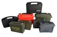 Empty Gun Case and Ammo Can Assortment