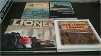 Box-4 Coffee Table Books On Trains