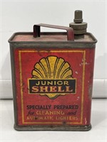 Junior Shell Lighter Fluid Tin