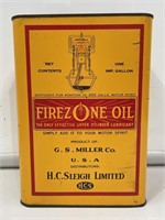 FireZone Oil 1 Gallon Tin