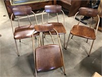 Lot of 4 vintage Cisco chairs