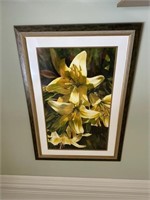 David HSU Framed Royal Lily 68x48