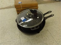 Iron Pans - 1 with lid