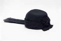 Giorgio Armani Blue Silk Hat