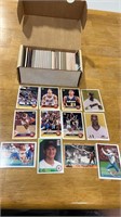 —- miscellaneous box of trading cards. Football ,