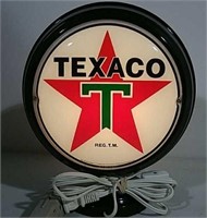 Texaco Light Up Gas Pump Globe