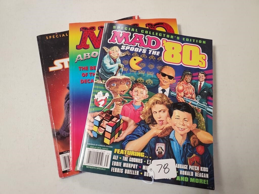 M- 3 Mad Magazine Books