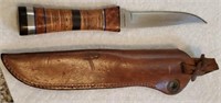 JW Pollen knife with sheath