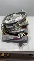 Box of miscellaneous wires