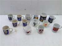 Lg Lot (14) of Ceramic Coffee Mugs