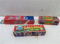 (3) Boxes of Baseball/Football Cards