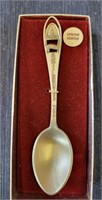 St Louis Pewter Souvenir Spoon In Box