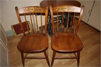 Two L. Hitchcock Chairs