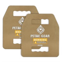 PETAC GEAR Weights Plates (20 LBS X 2) For Weighte