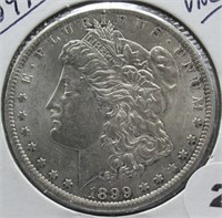 1899-O UNC Morgan Silver Dollar.