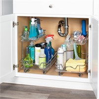 NEW $50 Slide Out Cabinet Organizer