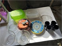 Dish Box Lot