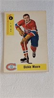 1958 59 Parkhurst Hockey #8 Dickie Moore