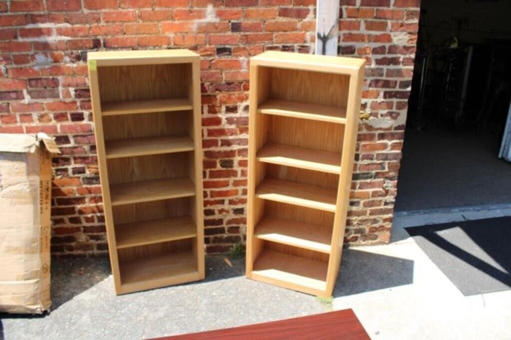 Pair of Bookshelves