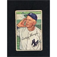 Low Grade 1952 Bowman Casey Stengel