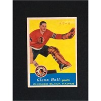 1957 Topps Hockey Glen Hall Rc