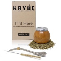 krybe - yerba mate cup (handmade yerba mate gourd