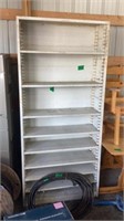 Metal Shelf With Adjustable Shelves 38” W x 1’ D