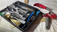 Flatware in Tray, Utensils