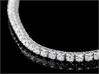 5.00ct Diamond Bracelet in 18k White Gold