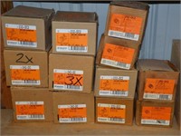 12 Boxes  of 1in Conduit Coupling & Connectors